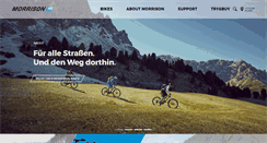 Desktop Screenshot of morrison-bikes.de